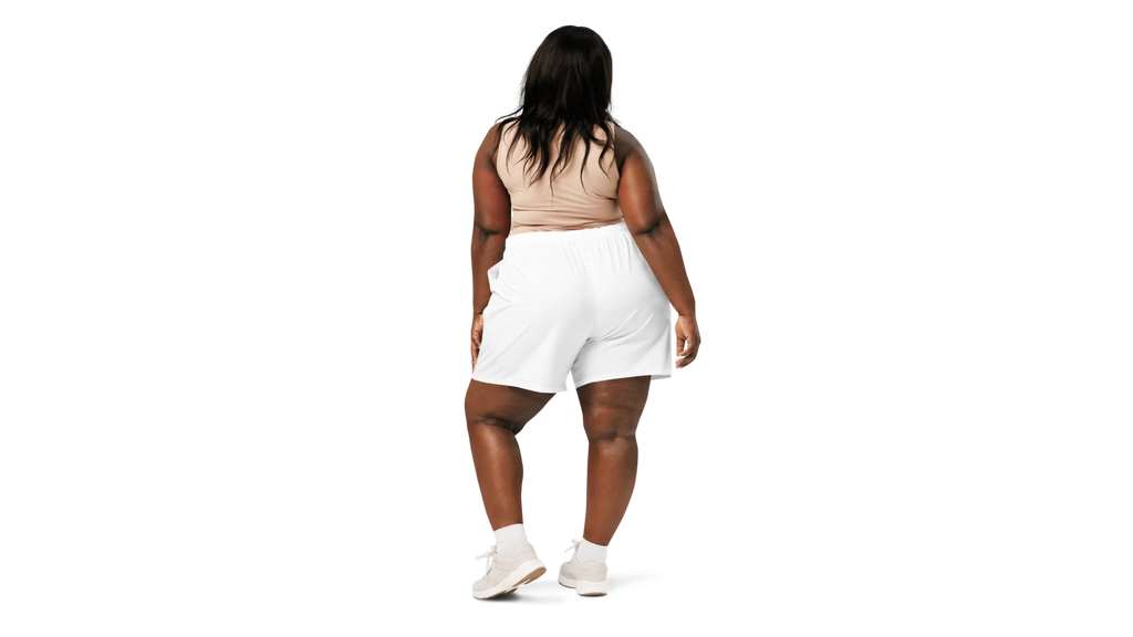 Women's Valkyrie Crest Athletic Shorts - White