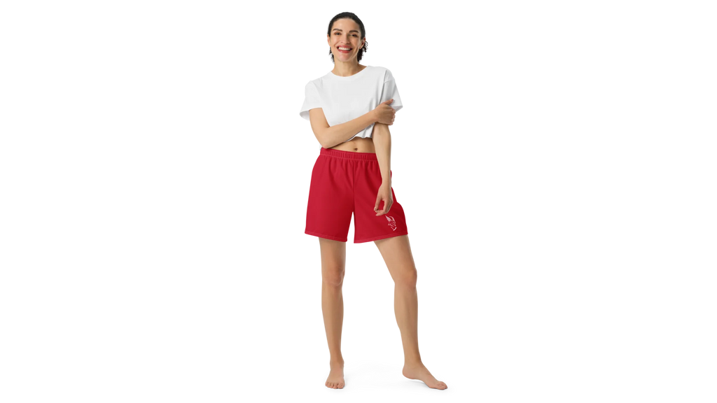 Women's Valkyrie Athletic Shorts - Ruby