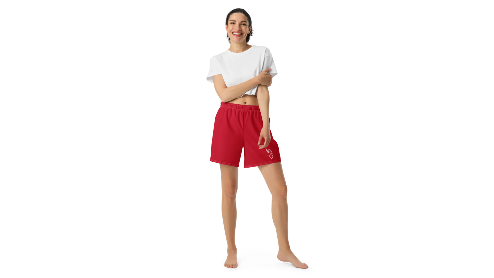Women's Valkyrie Athletic Shorts - Ruby