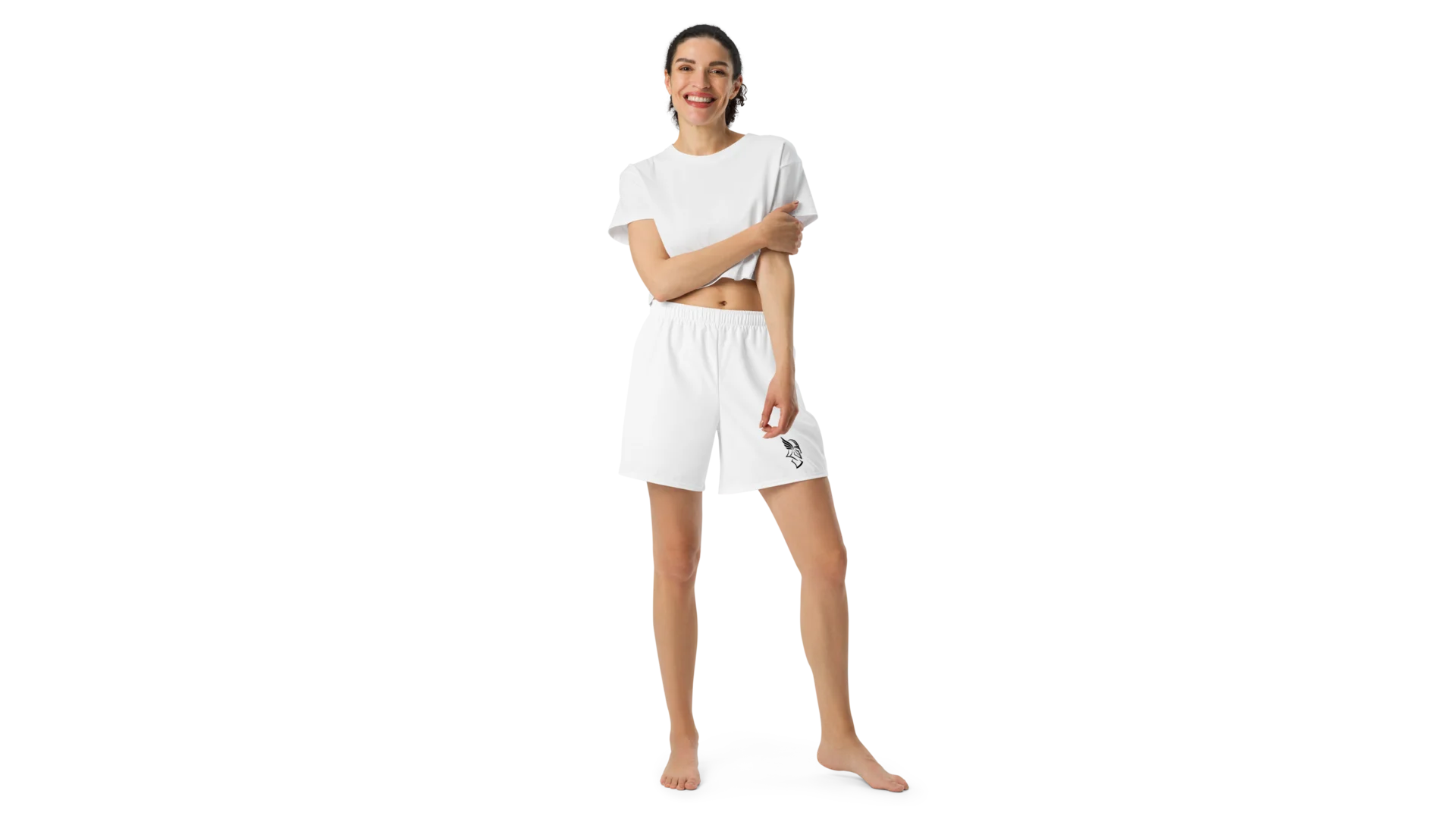 Women's Valkyrie Athletic Shorts - White