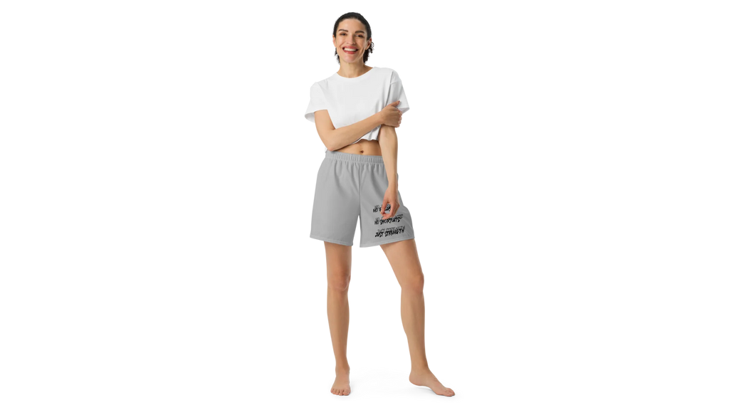 Women's Valkyrie Crest Athletic Shorts - Gray