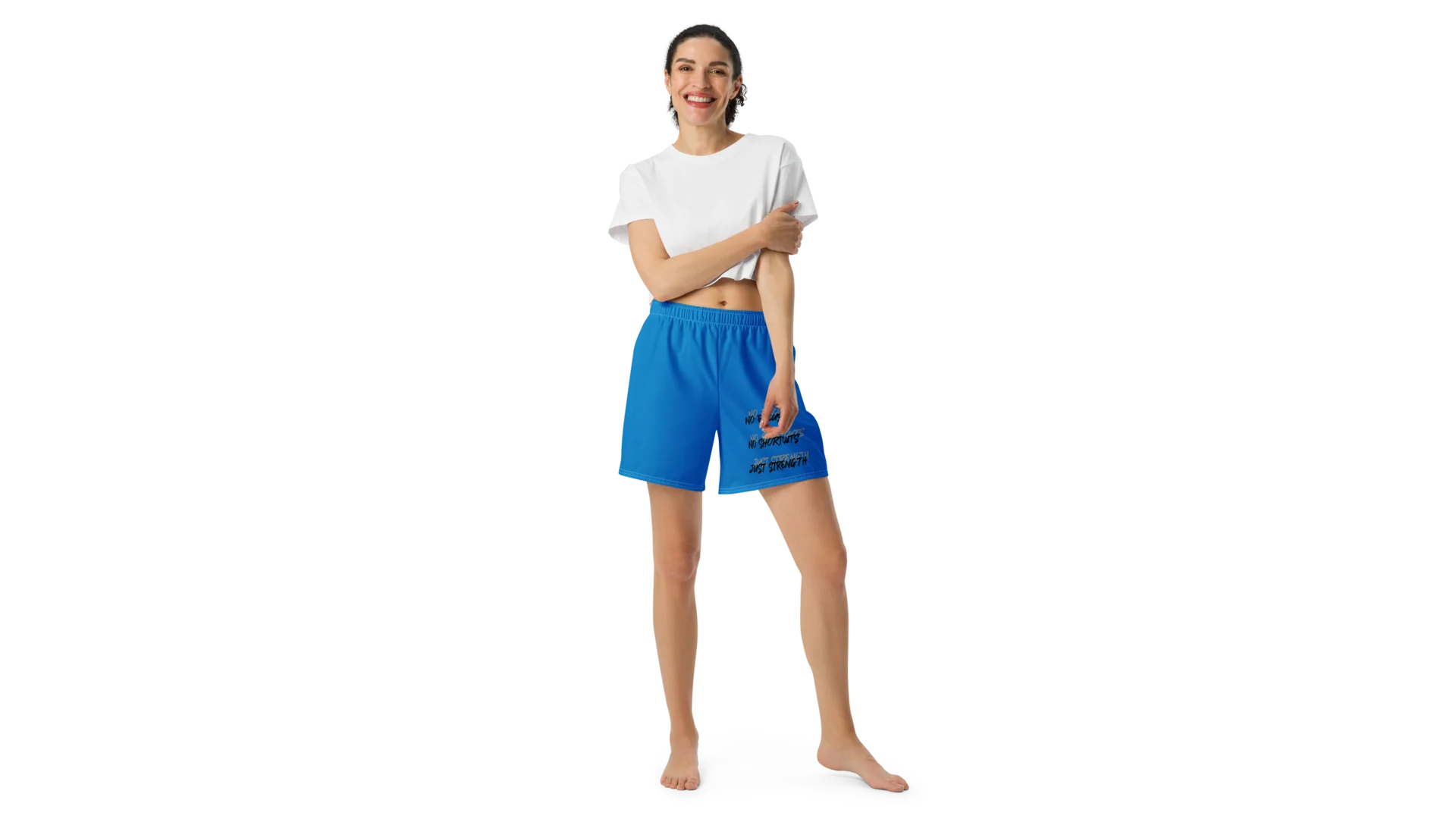 Women's Valkyrie Crest Athletic Shorts - Navy