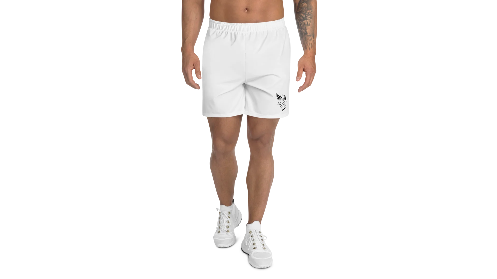 Men's Rune Athletic Shorts - White