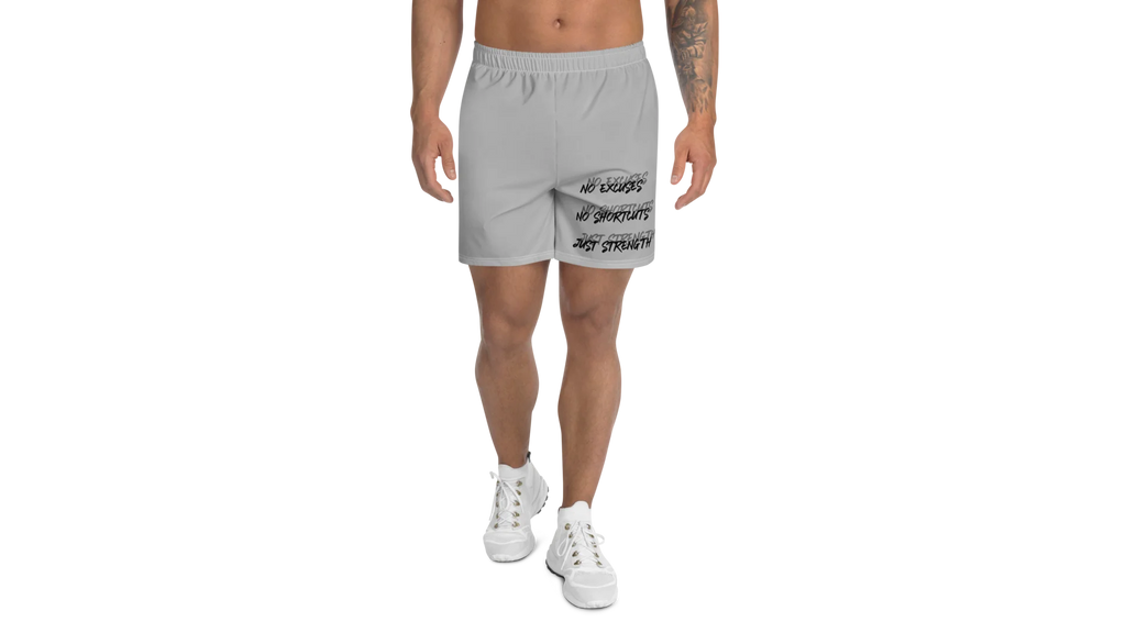 Men's Rune Crest Athletic Shorts - Gray