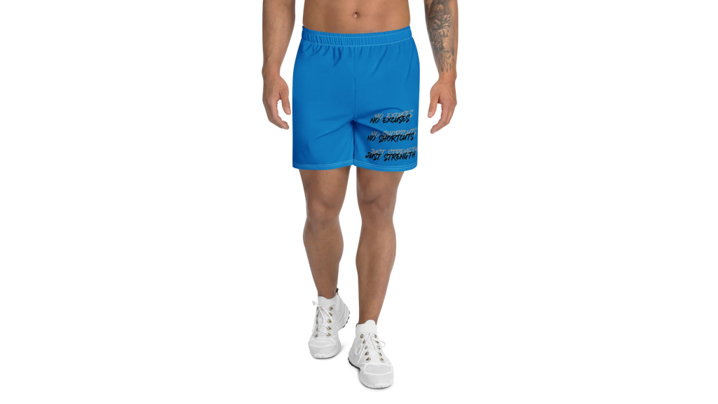 Men's Rune Crest Athletic Shorts - Navy