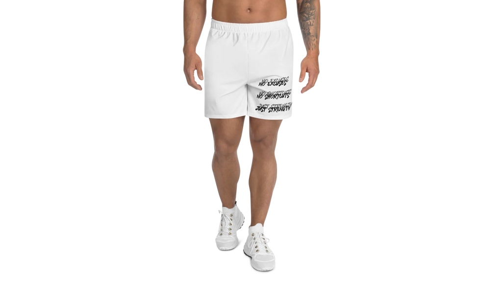 Men's Rune Crest Athletic Shorts - White
