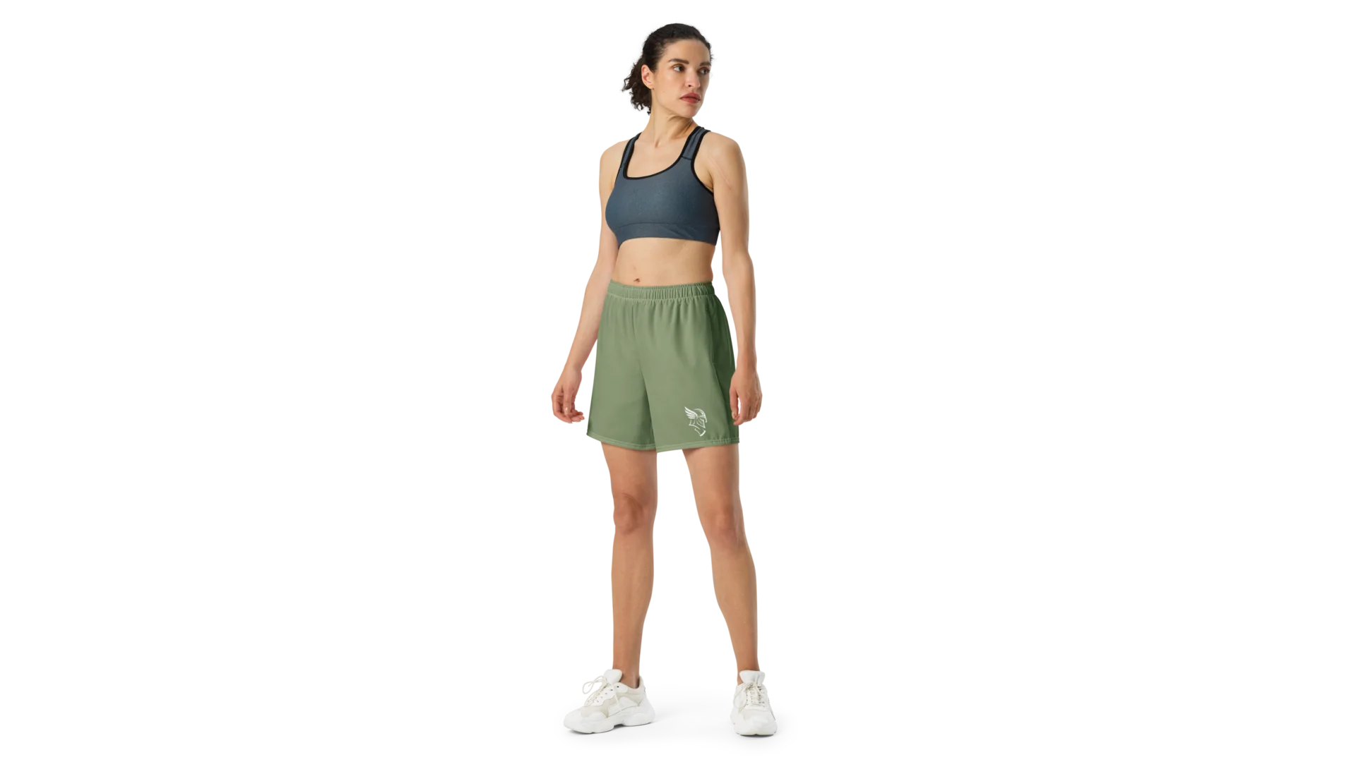 Women's Valkyrie Athletic Shorts - Military Green