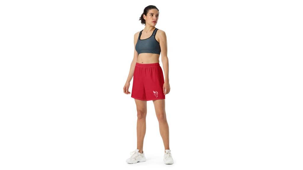 Women's Valkyrie Athletic Shorts - Ruby