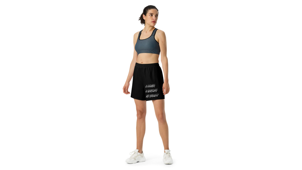 Women's Valkyrie Crest Athletic Shorts - Black