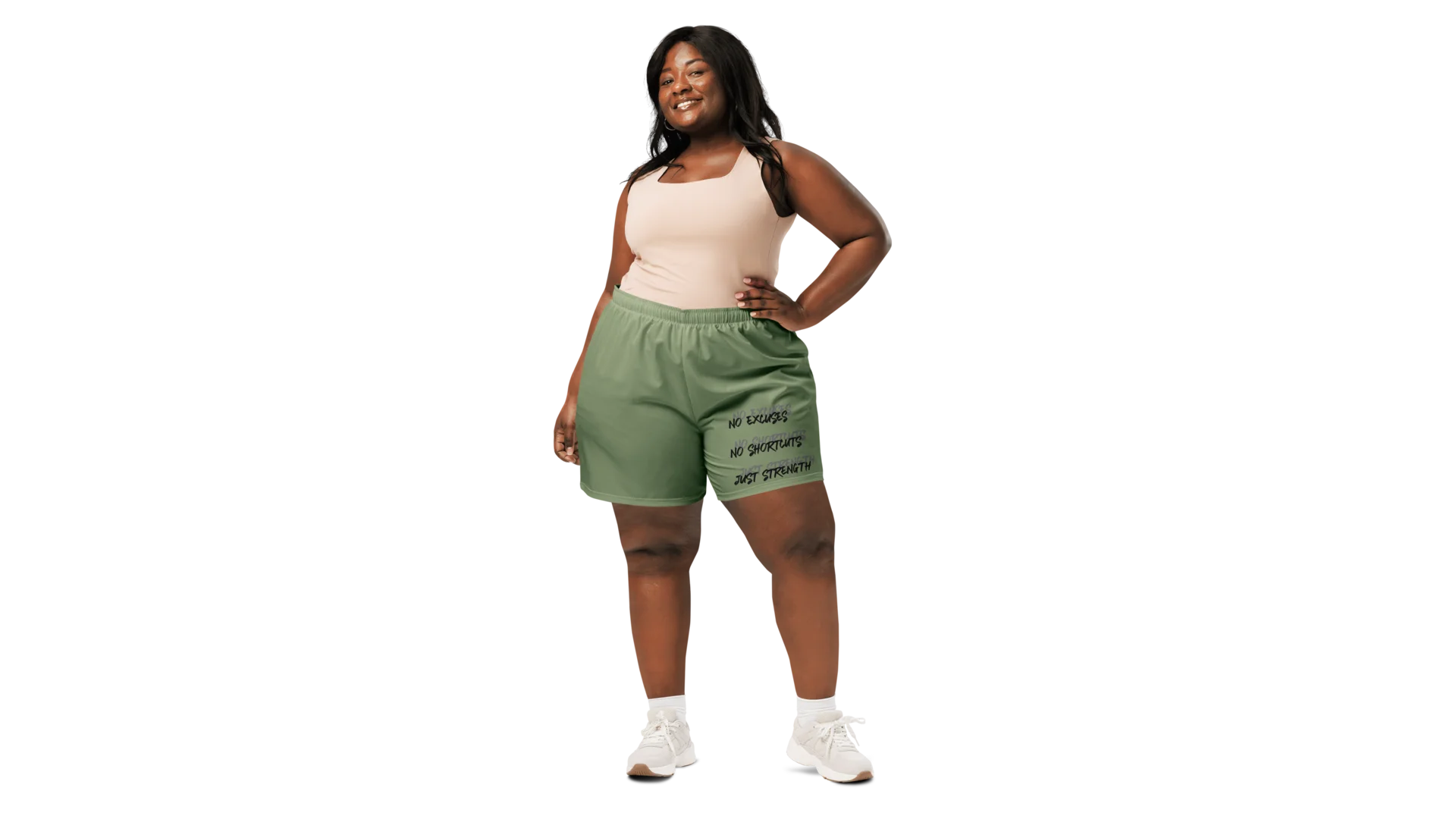 Women's Valkyrie Crest Athletic Shorts - Military Green