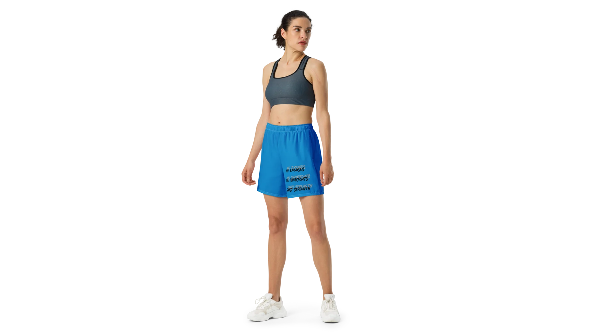 Women's Valkyrie Crest Athletic Shorts - Navy