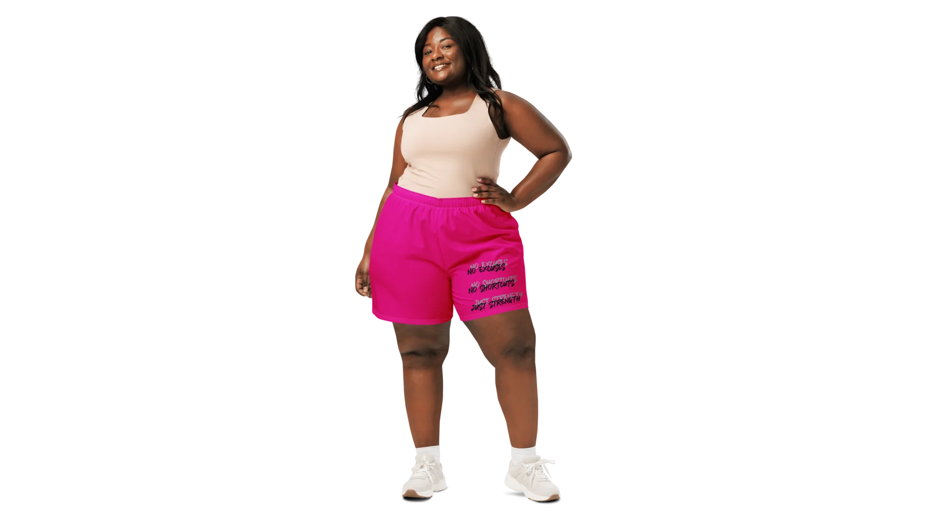 Women's Valkyrie Crest Athletic Shorts - Pink
