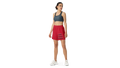 Women's Valkyrie Crest Athletic Shorts - Ruby