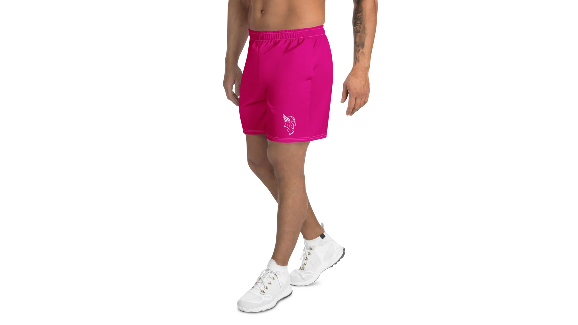 Men's Rune Athletic Shorts - Pink
