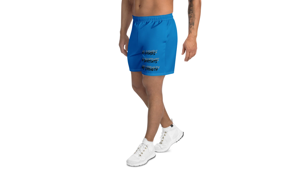 Men's Rune Crest Athletic Shorts - Navy