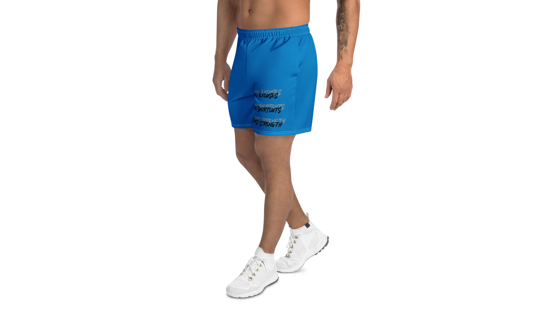 Men's Rune Crest Athletic Shorts - Navy