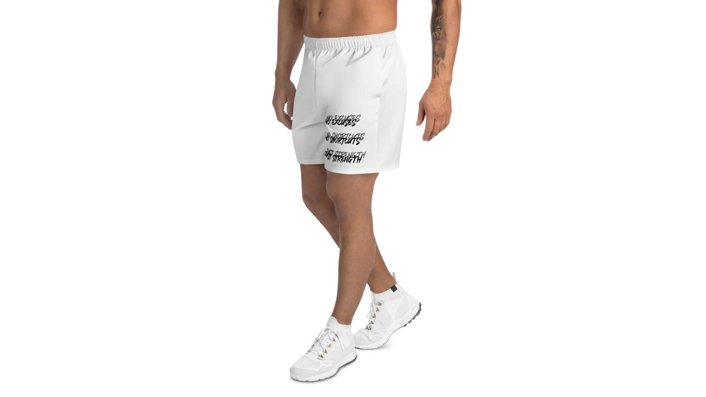 Men's Rune Crest Athletic Shorts - White
