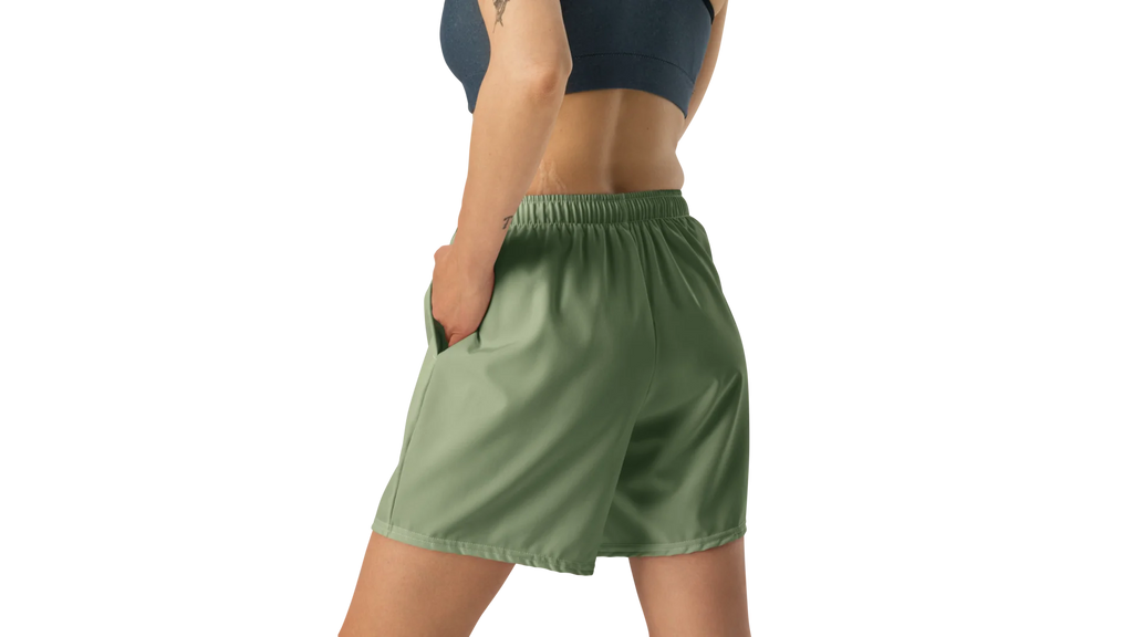 Women's Valkyrie Athletic Shorts - Military Green