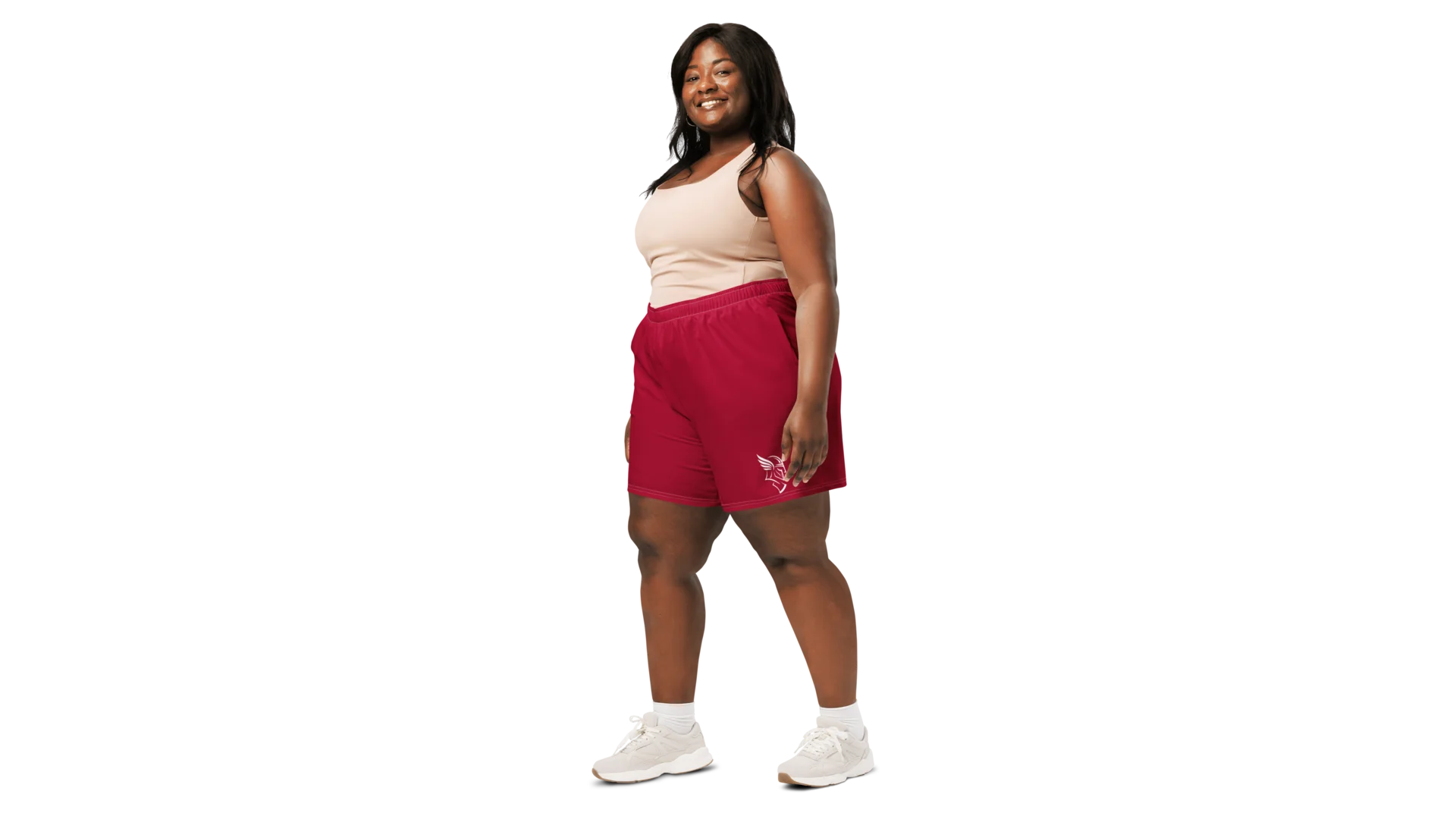 Women's Valkyrie Athletic Shorts - Deep Red