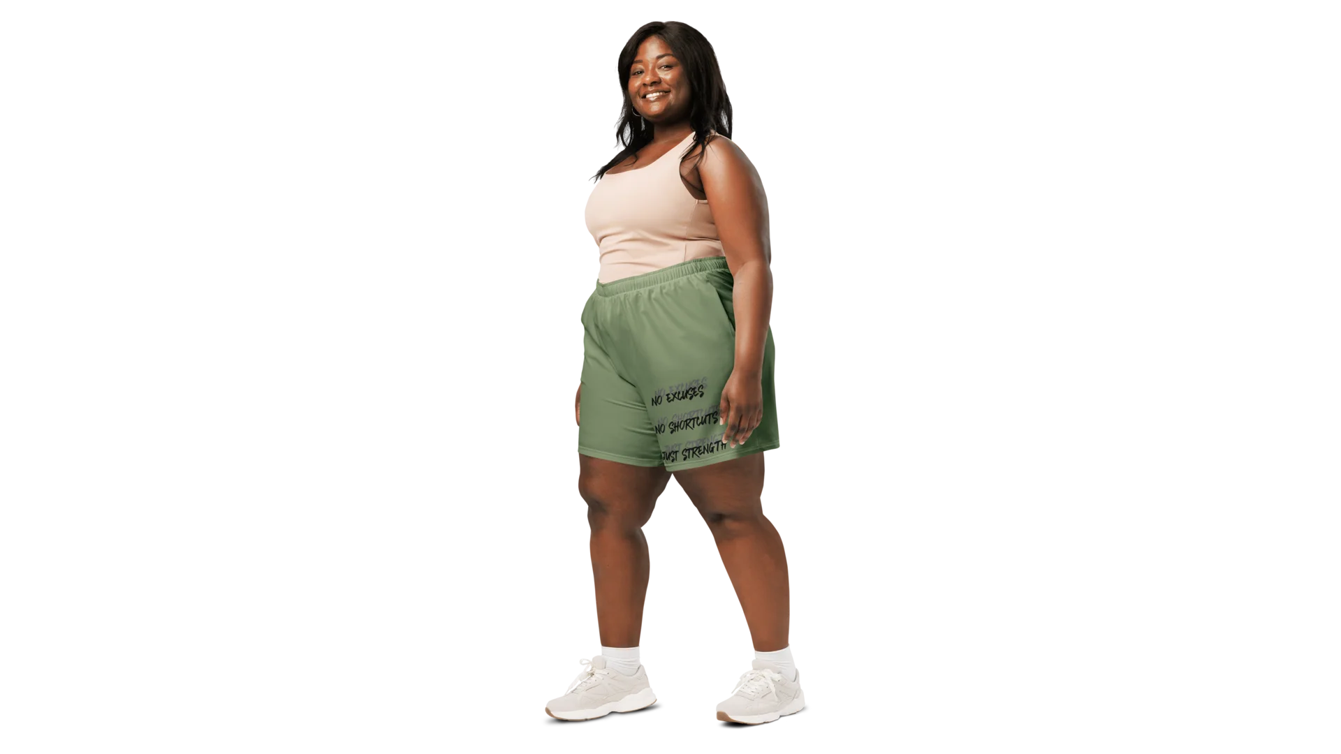 Women's Valkyrie Crest Athletic Shorts - Military Green