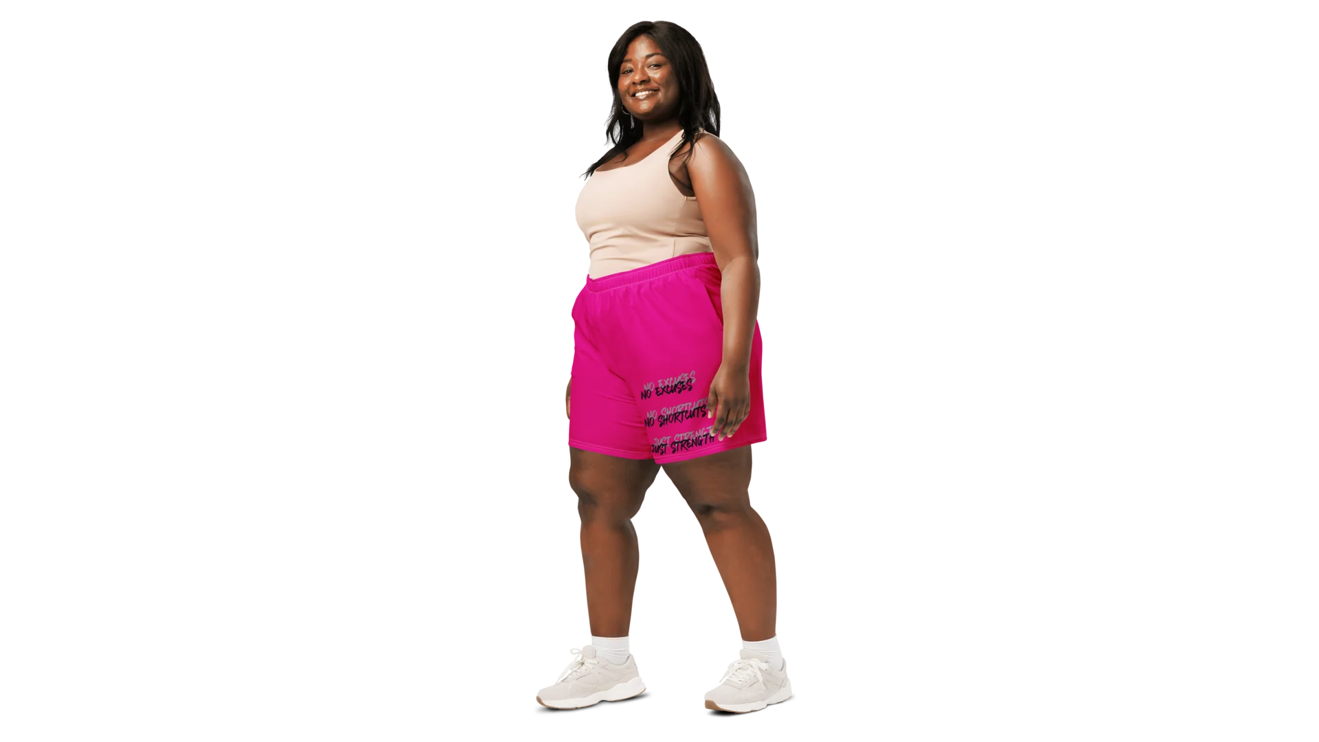 Women's Valkyrie Crest Athletic Shorts - Pink