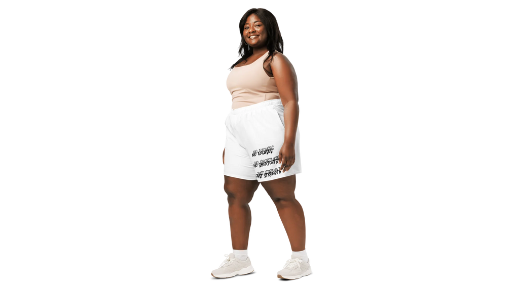Women's Valkyrie Crest Athletic Shorts - White