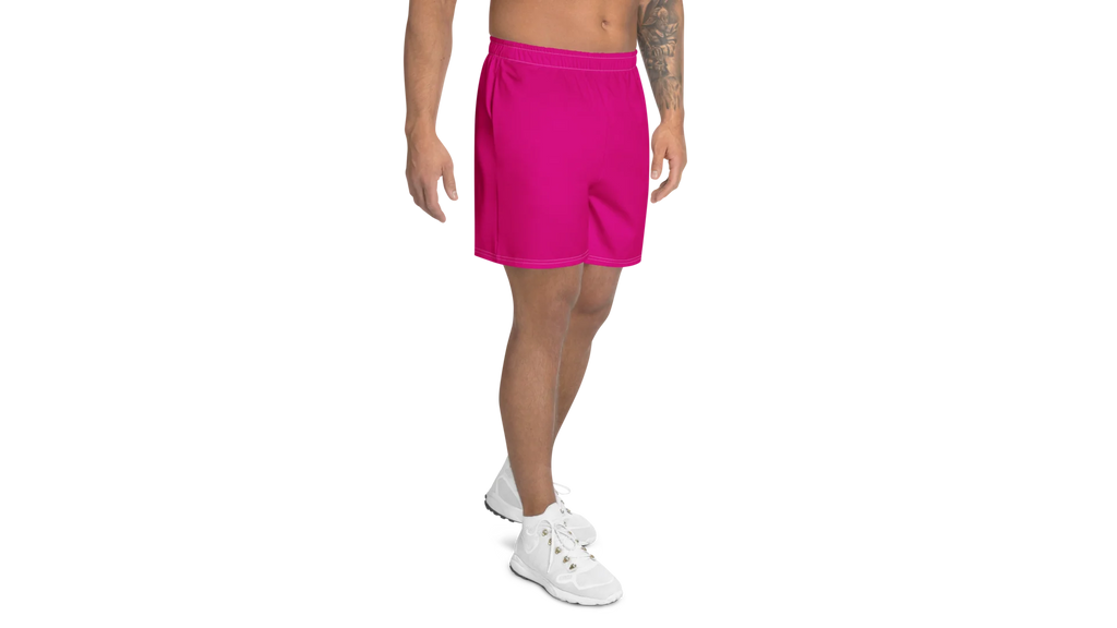 Men's Rune Athletic Shorts - Pink