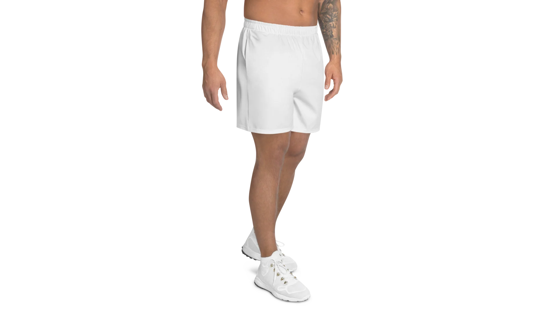 Men's Rune Athletic Shorts - White