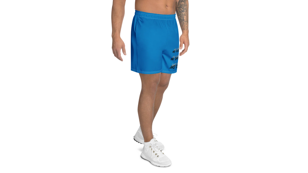 Men's Rune Crest Athletic Shorts - Navy