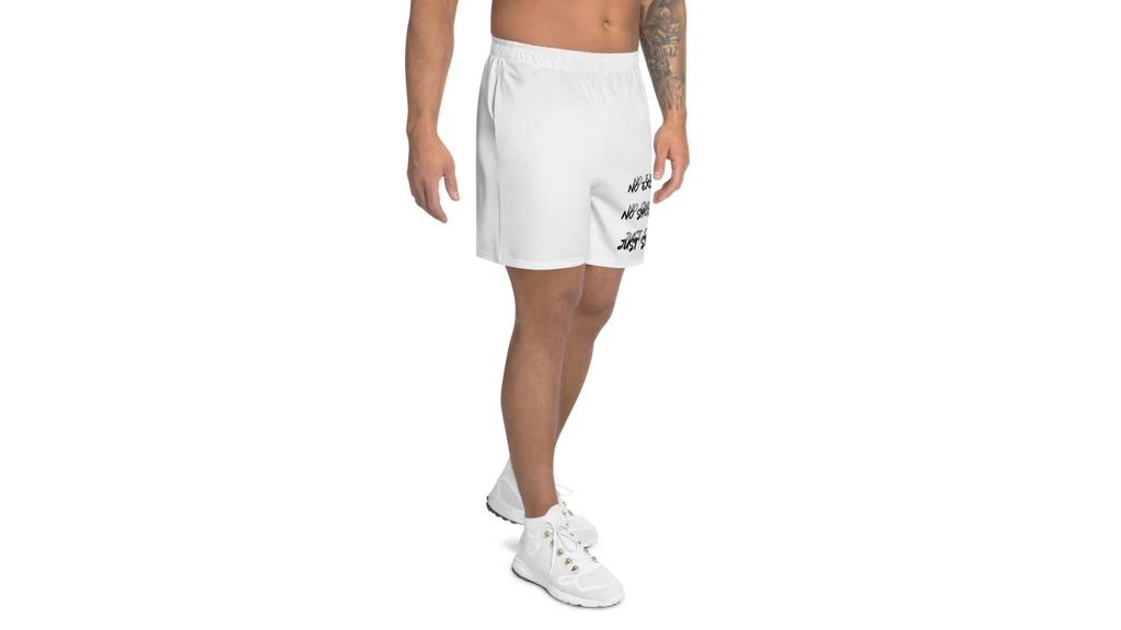 Men's Rune Crest Athletic Shorts - White