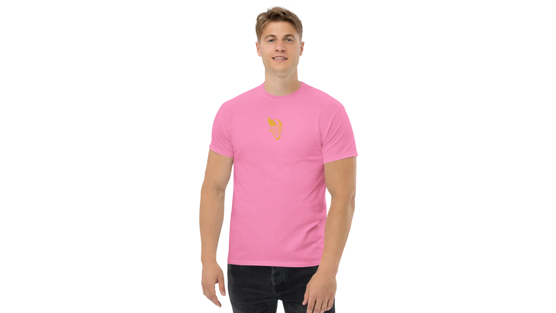 Men's Forge Graphic Cotton Tee - Gold