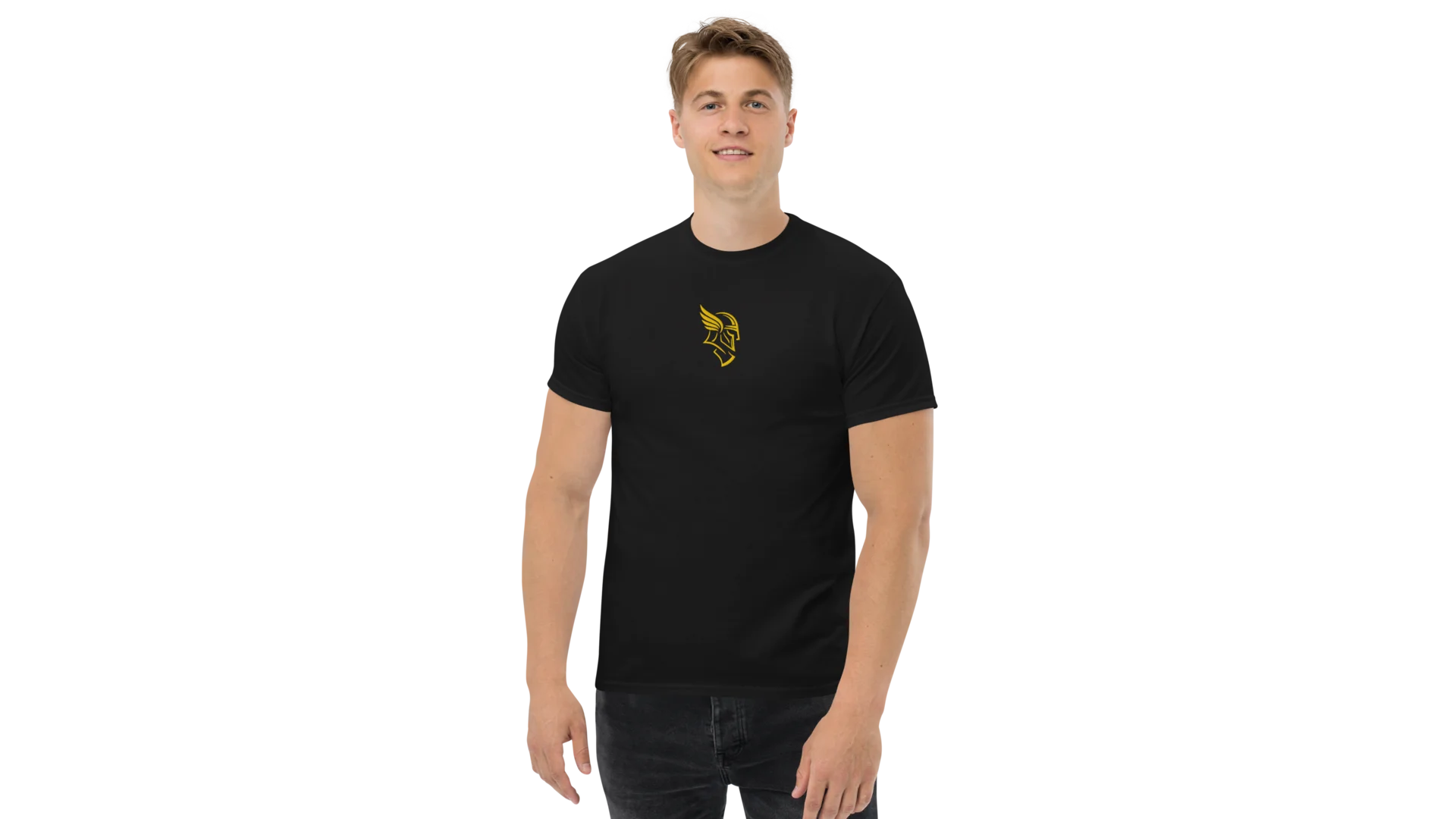 Men's Forge Graphic Cotton Tee - Gold
