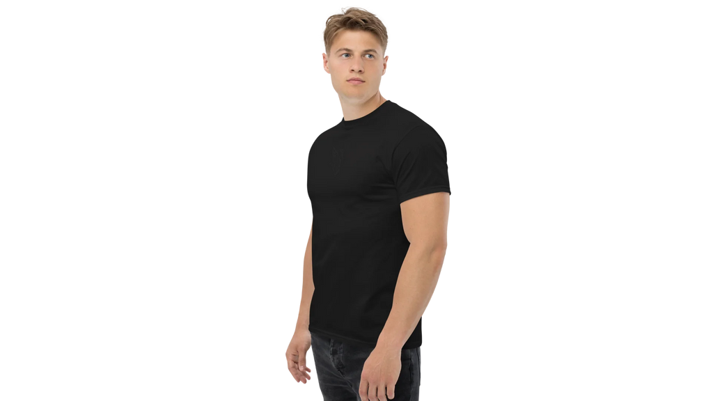 Men's Forge Graphic Cotton Tee - Black