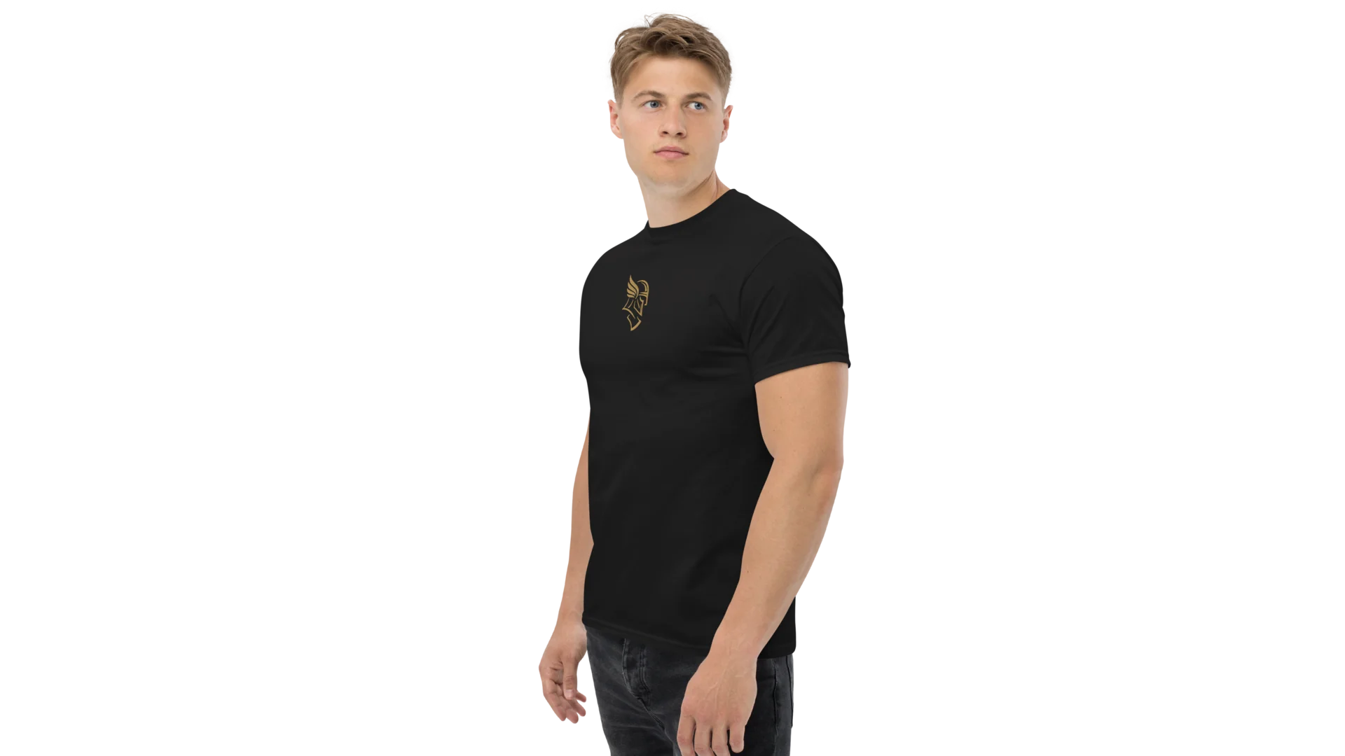 Men's Forge Graphic Cotton Tee - Old Gold
