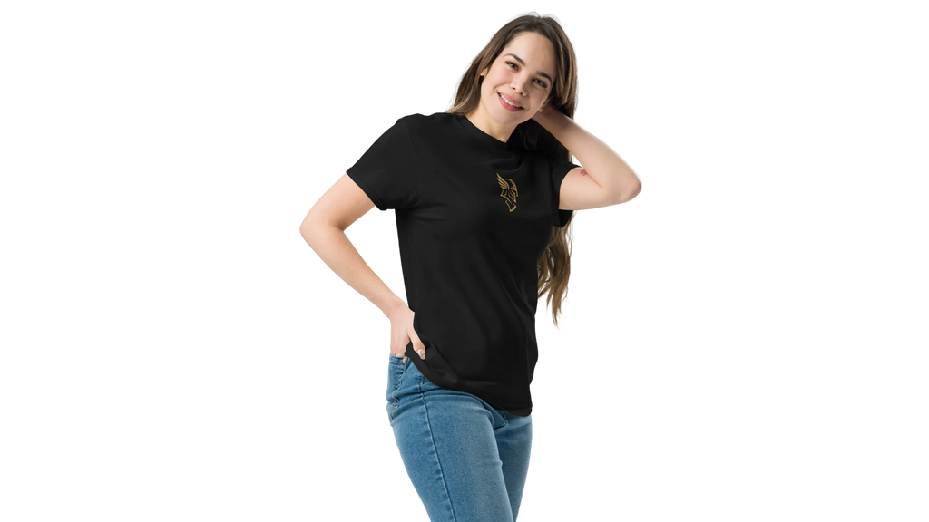 Women's Forge Graphic Cotton Tee - Old Gold