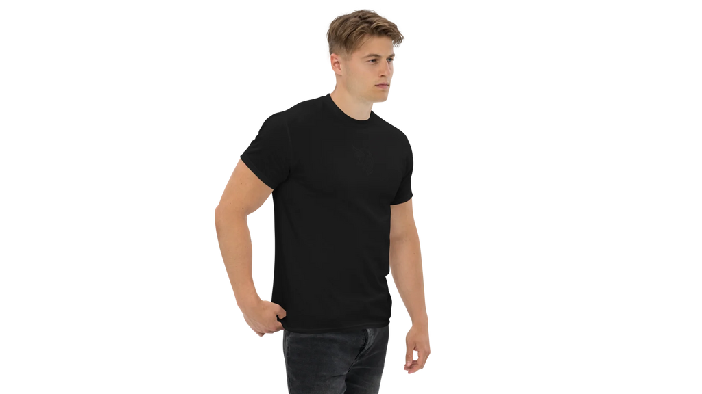 Men's Forge Graphic Cotton Tee - Black