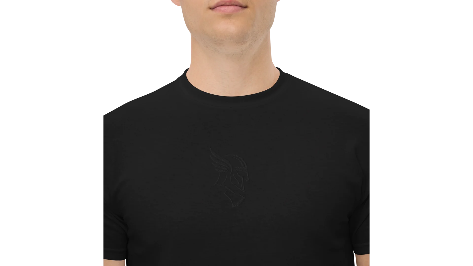 Men's Forge Graphic Cotton Tee - Black