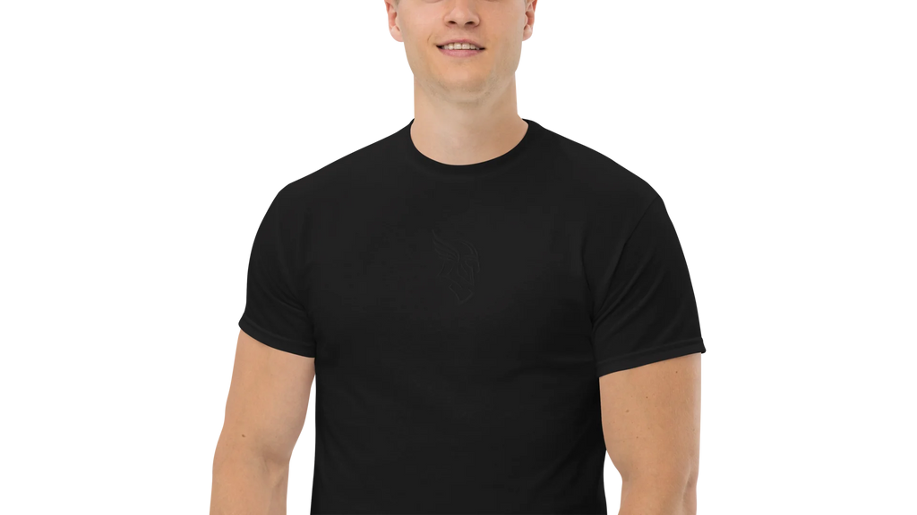 Men's Forge Graphic Cotton Tee - Black