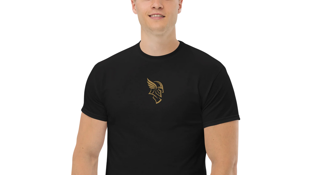 Men's Forge Graphic Cotton Tee - Old Gold