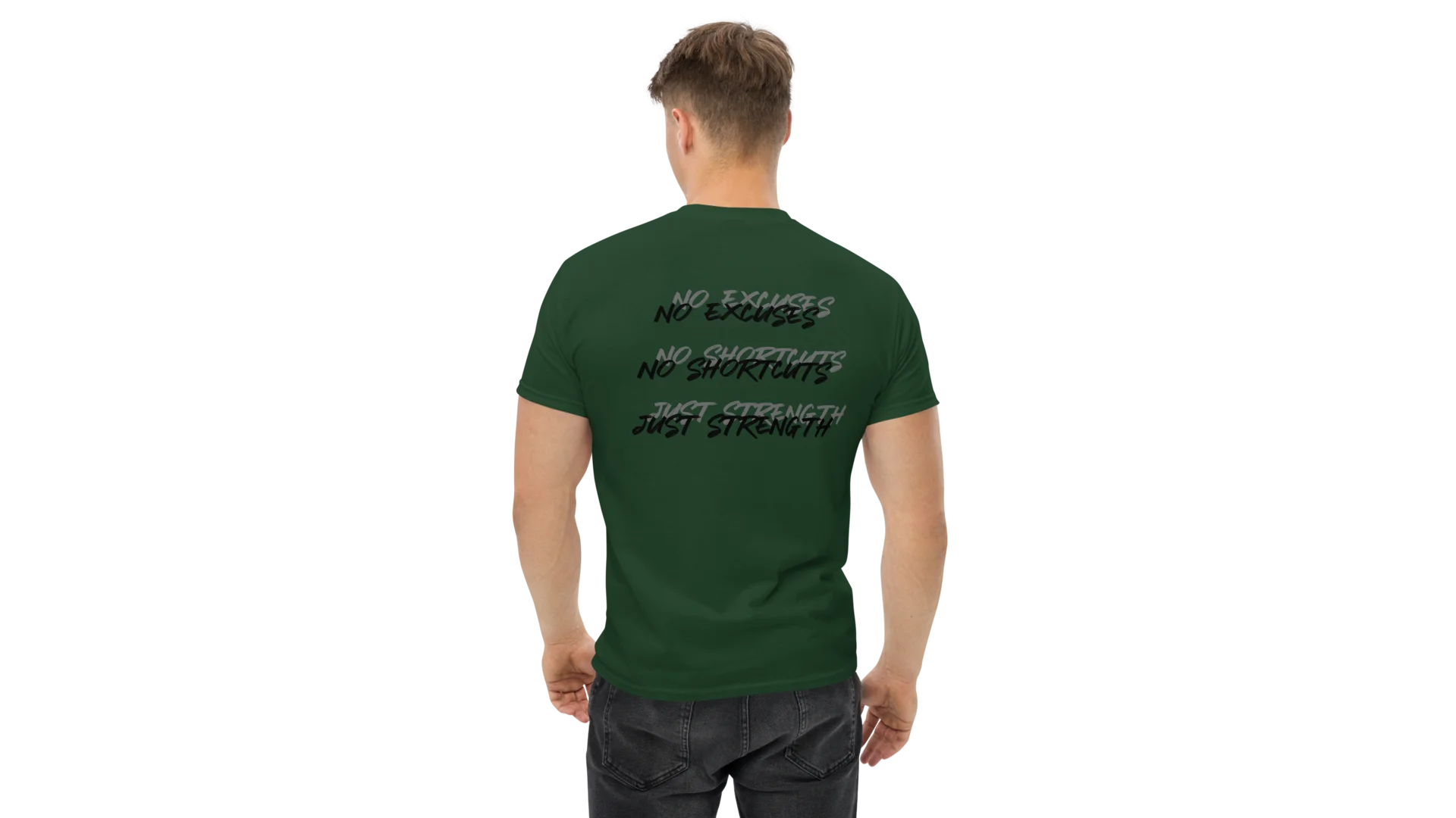 Men's Forge Graphic Cotton Tee - Old Gold