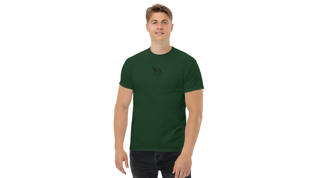 Men's Forge Graphic Cotton Tee - Black
