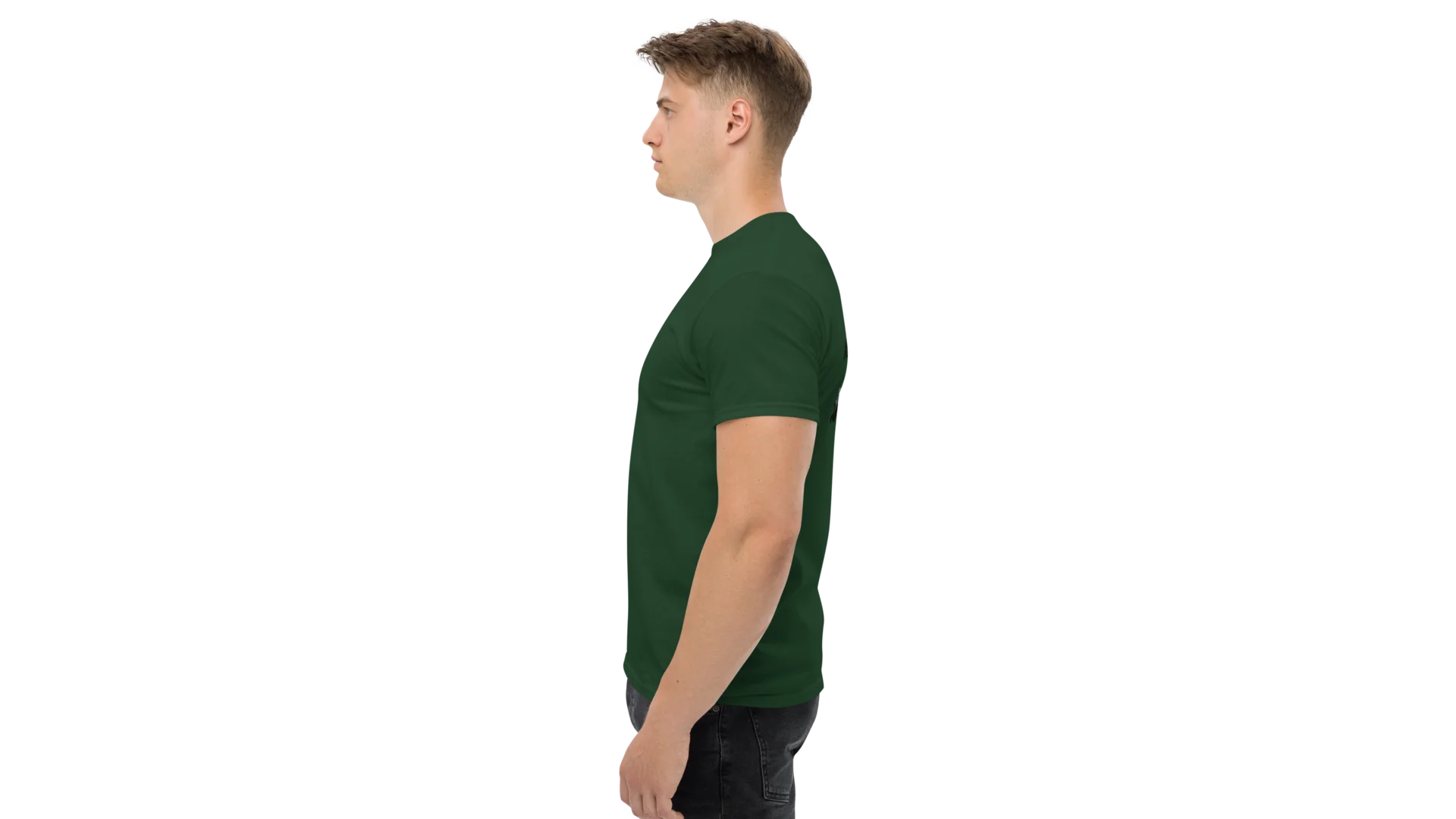 Men's Forge Graphic Cotton Tee - Black