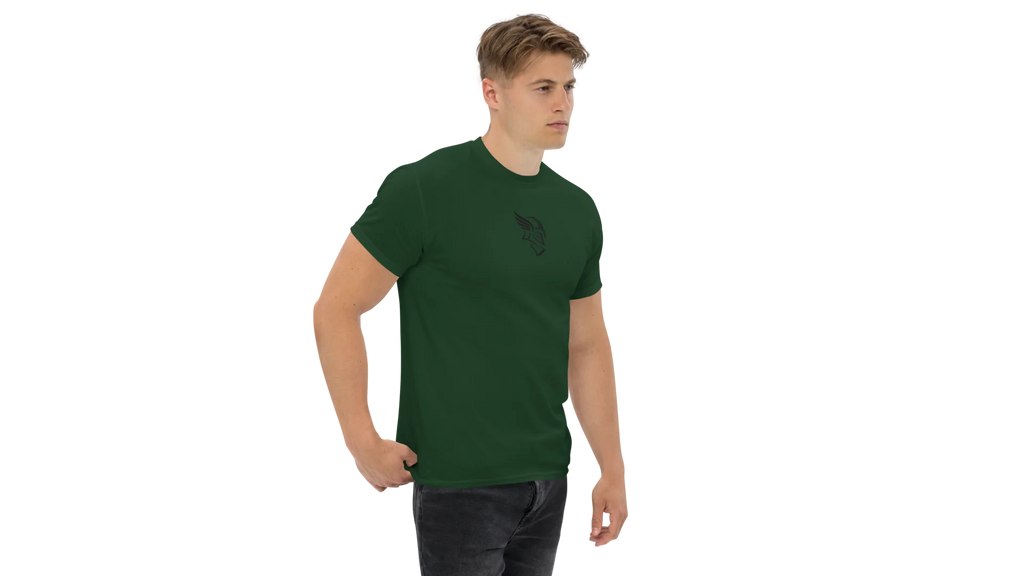 Men's Forge Graphic Cotton Tee - Black