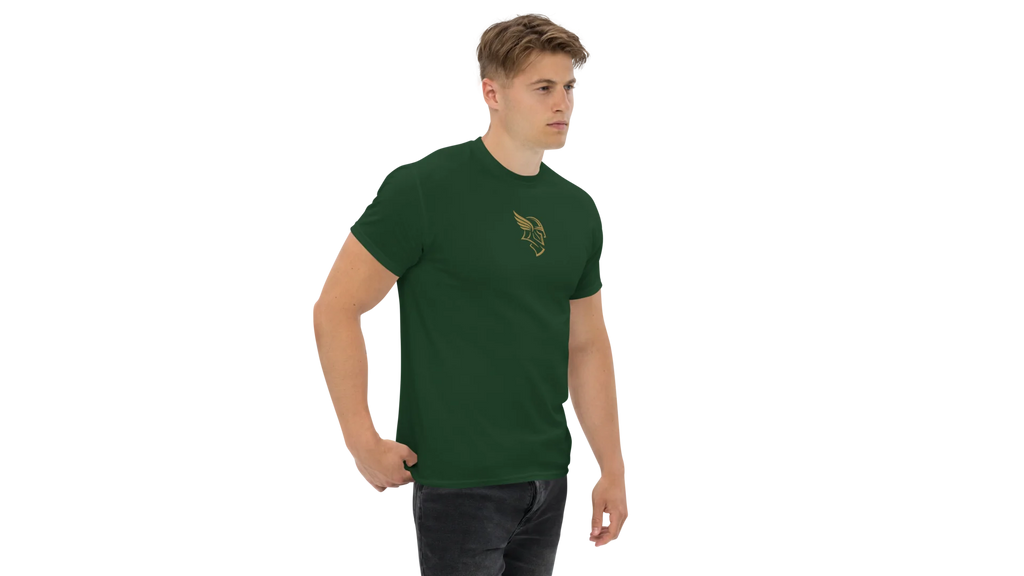 Men's Forge Graphic Cotton Tee - Old Gold