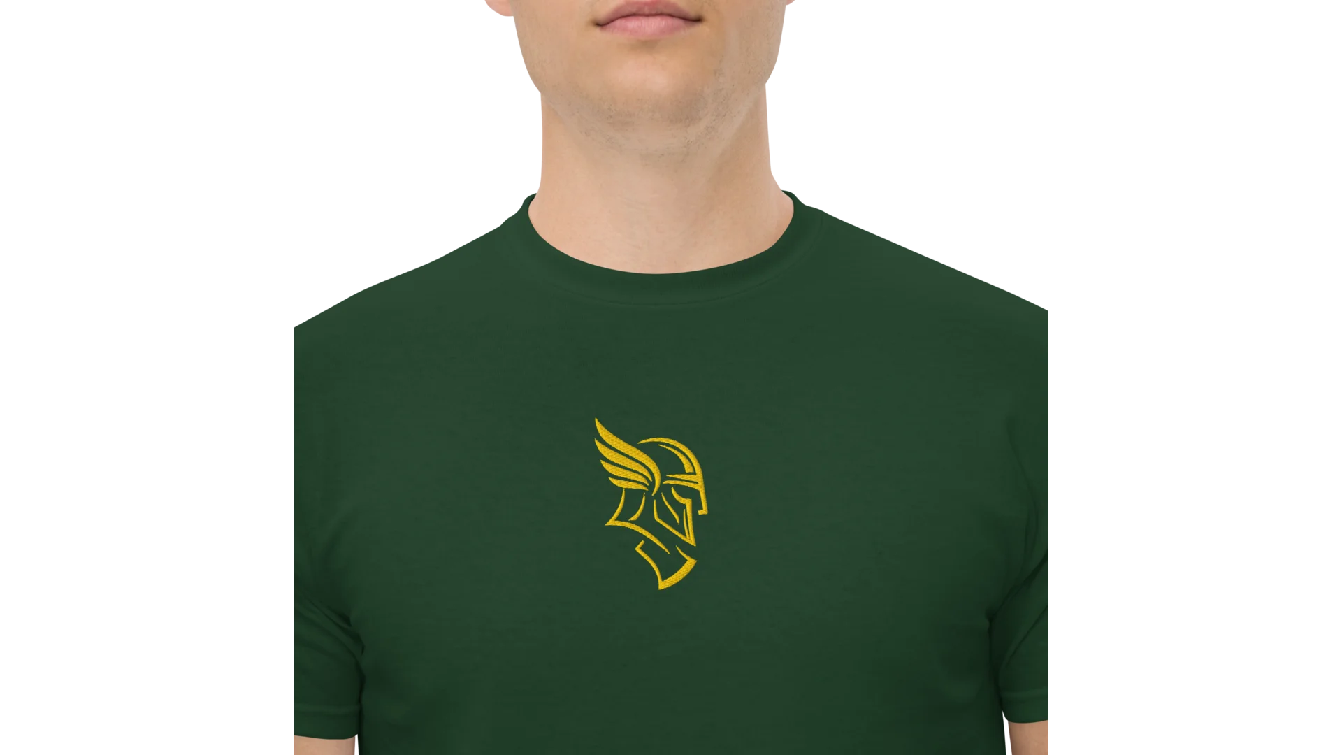 Men's Forge Graphic Cotton Tee - Gold