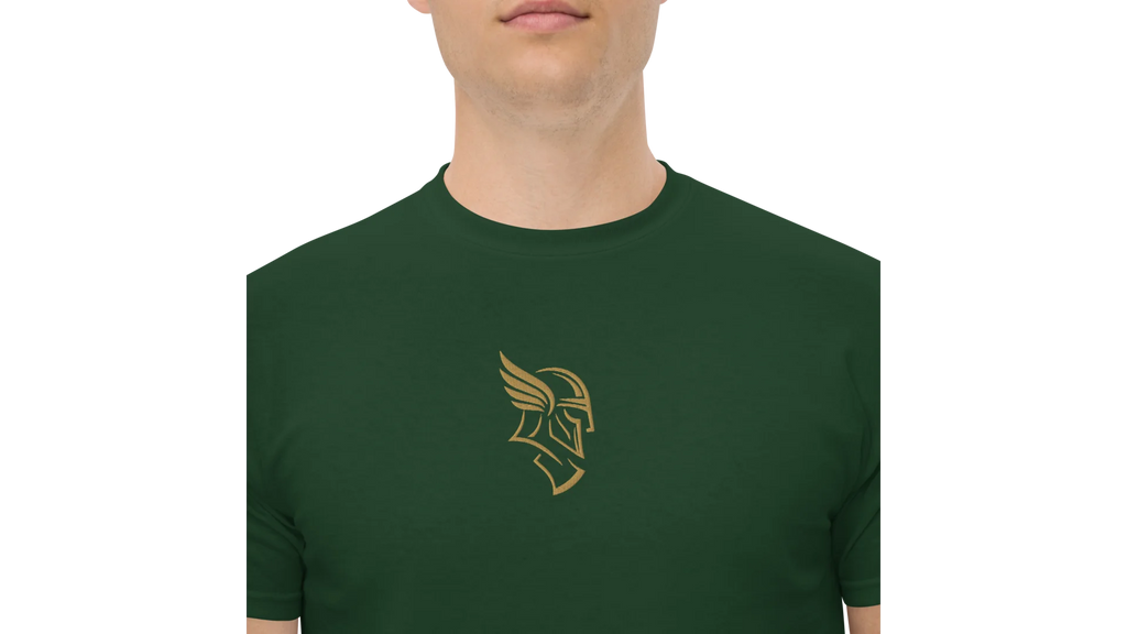 Men's Forge Graphic Cotton Tee - Old Gold