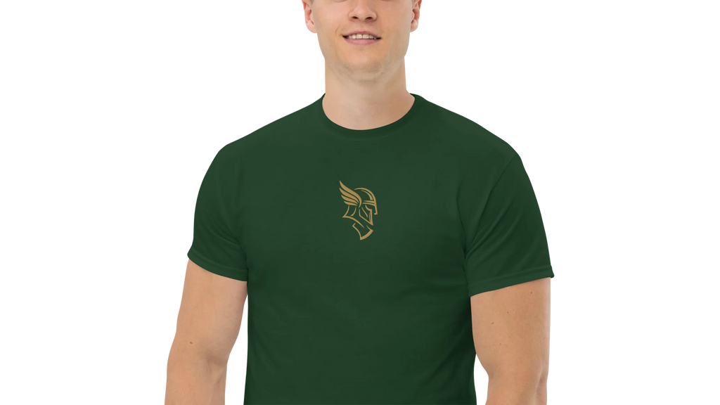 Men's Forge Graphic Cotton Tee - Old Gold