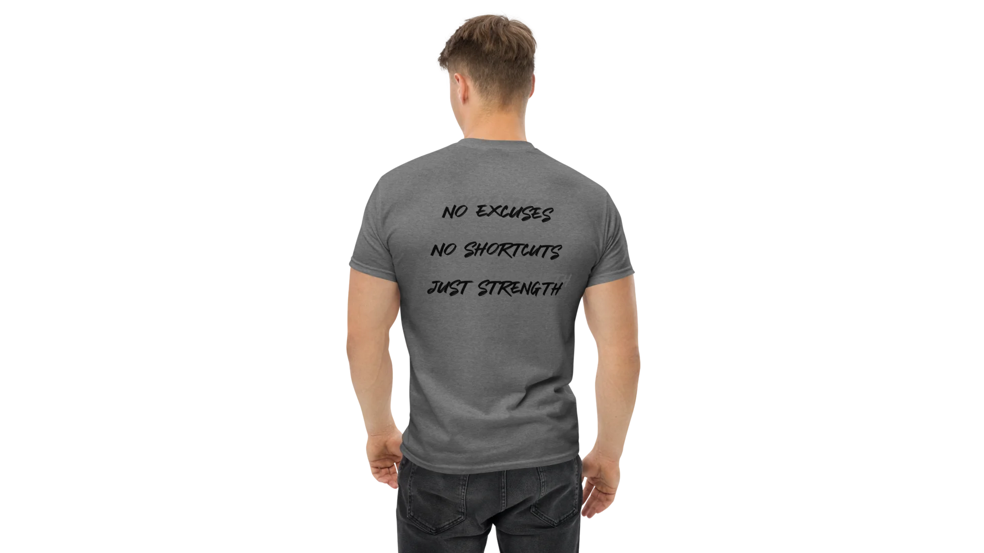 Men's Forge Graphic Cotton Tee - Gold