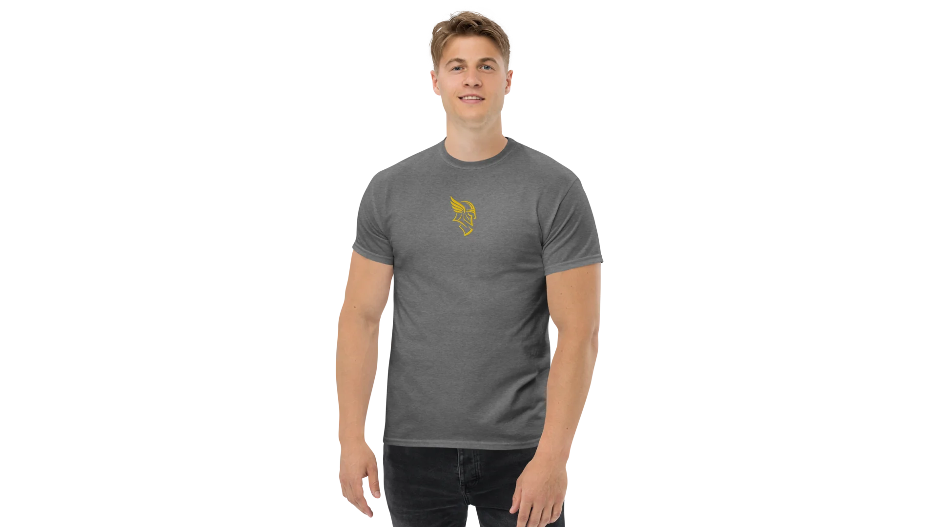 Men's Forge Graphic Cotton Tee - Gold