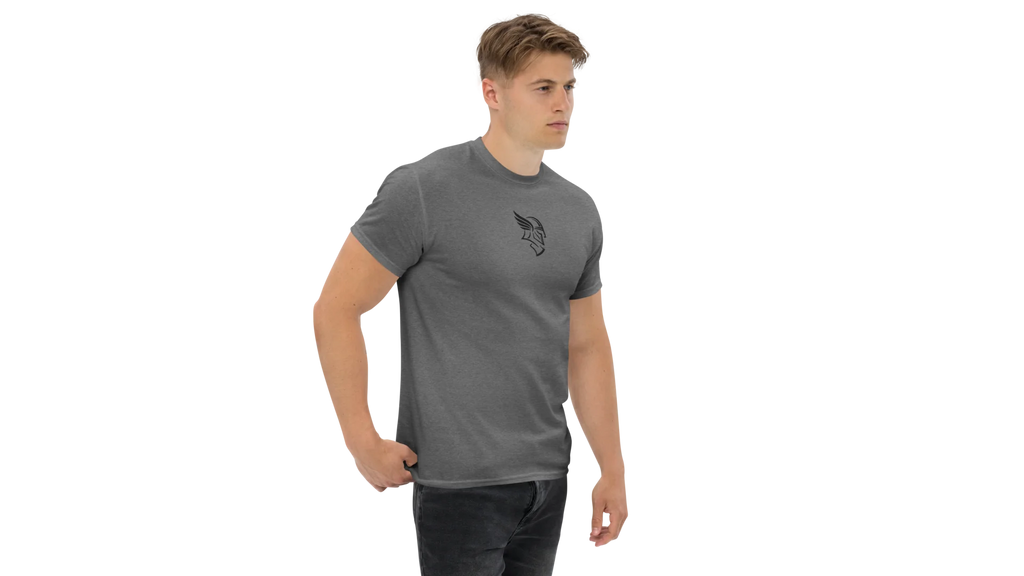 Men's Forge Graphic Cotton Tee - Black